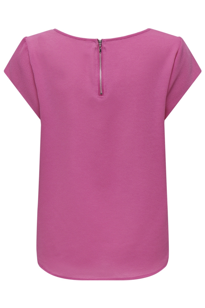 ONLVIC S/S SOLID TOP NOOS PTM 15142784 Raspberry Rose